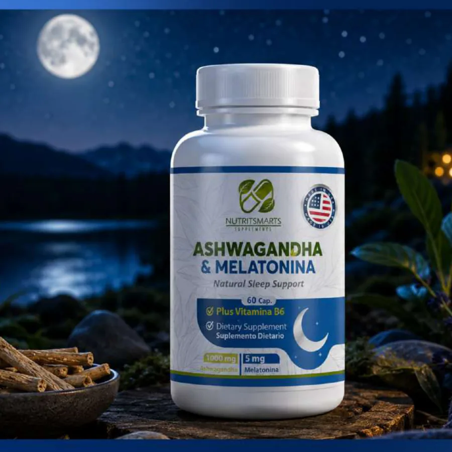 Ashwagandha + Melatonina + Vitamina B6