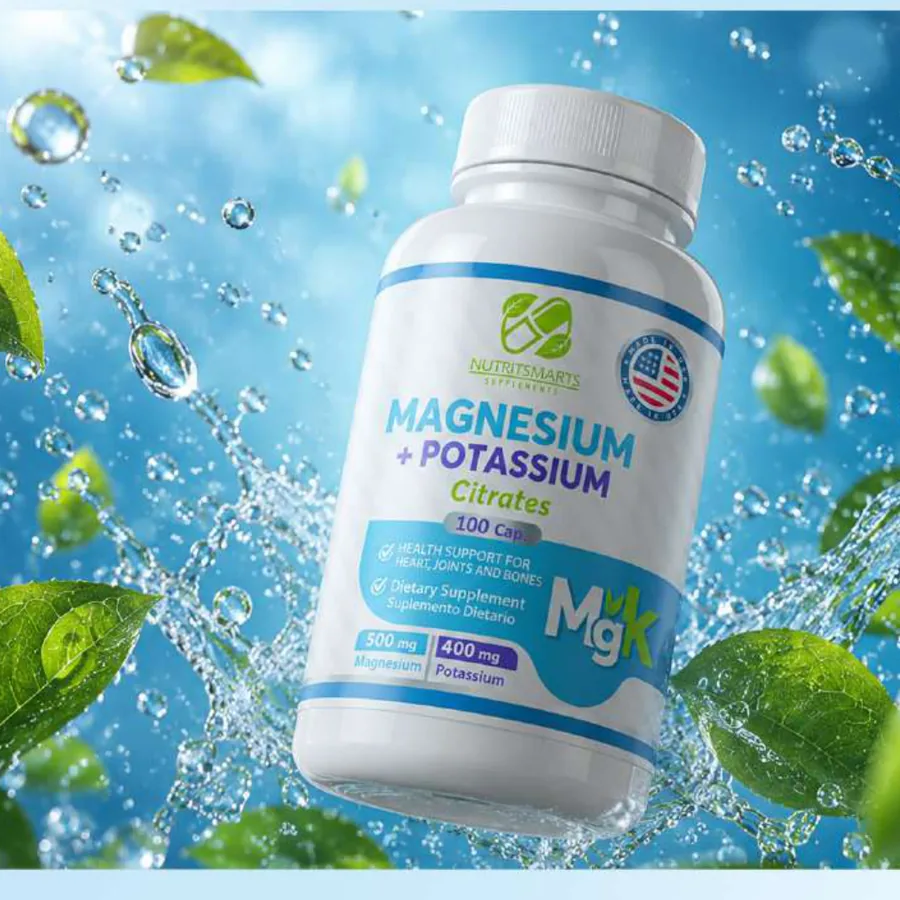 Citrato de Magnesio + Citrato de Potasio + Vitamina D3