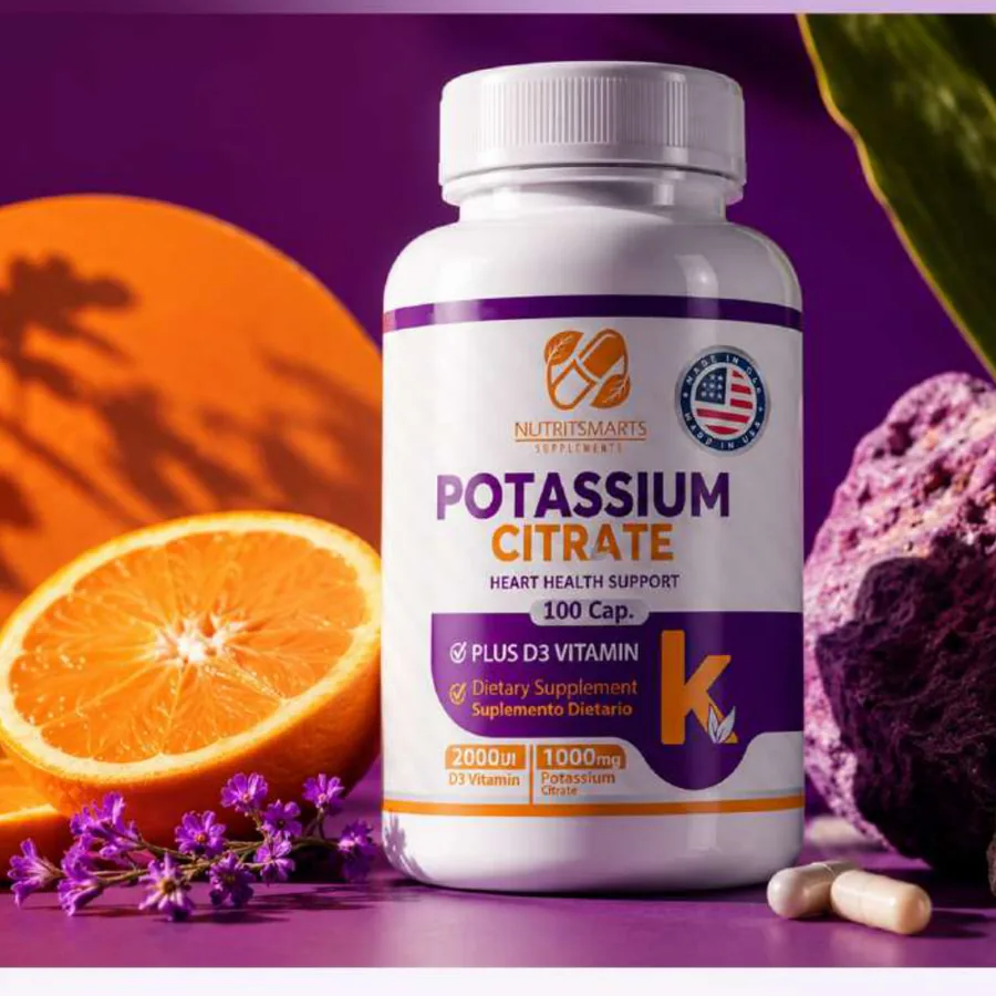 Citrato de Potasio + Vitamina D3