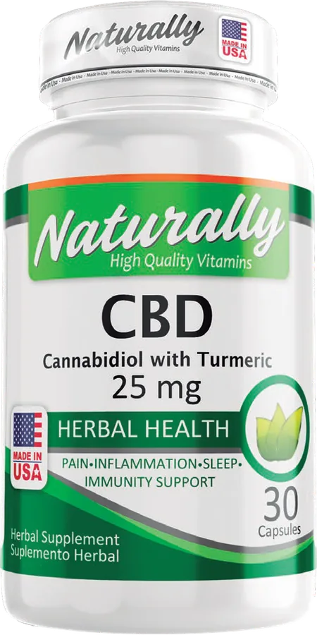 CBD con Cúrcuma 25 mg